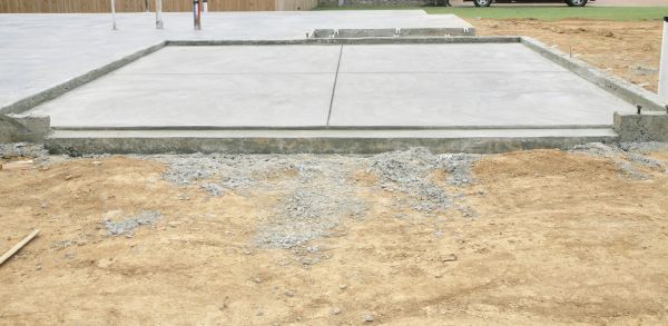 Shed Slab Pouring