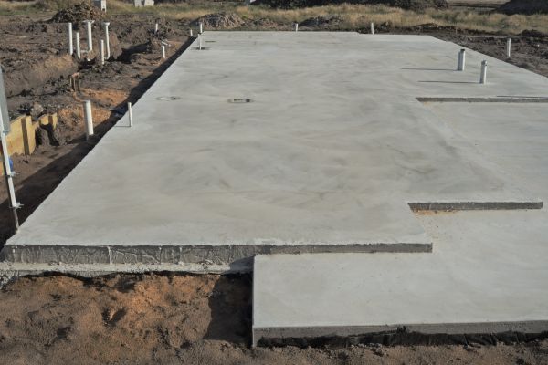 Shed Floor Pouring